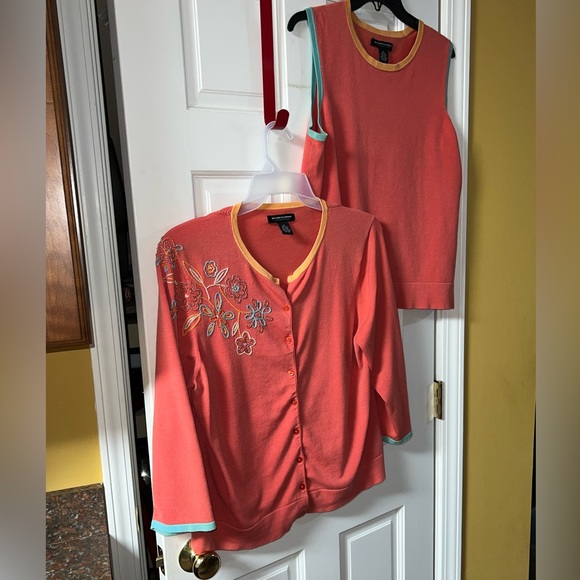 Matching set cardigan sweater and tank Good Clothes Collection cardigan - Picture 4 of 12